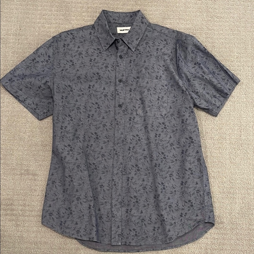 Taylor Stitch Gray Casual Button Down Shirt